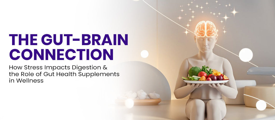 How Stress Impacts Digestion & the Role of Gut Health Supplements in Wellness